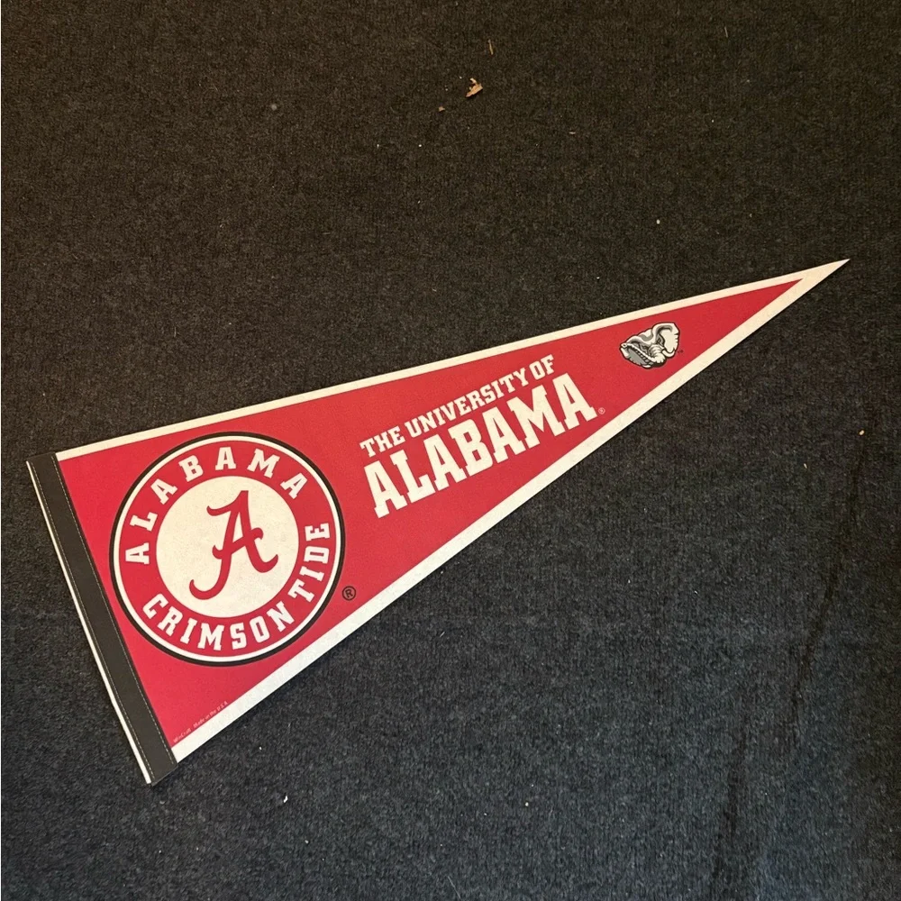 Wincraft Alabama Crimson Tide Red and White College Pennant